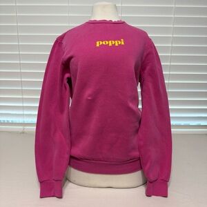 Poppi Women's Pink Crew Neck Sweater
